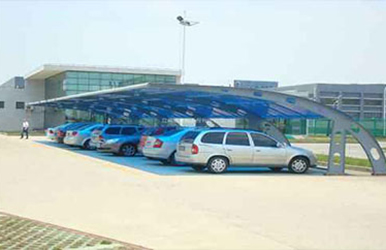 車(chē)棚張拉膜