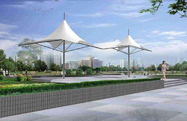 廣場(chǎng)張拉膜